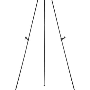 Black Adjustable Tripod Easel